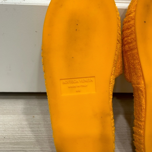 BOTTEGA VENETA Restort Orange Slides 10 11 44 - Picture 7 of 10